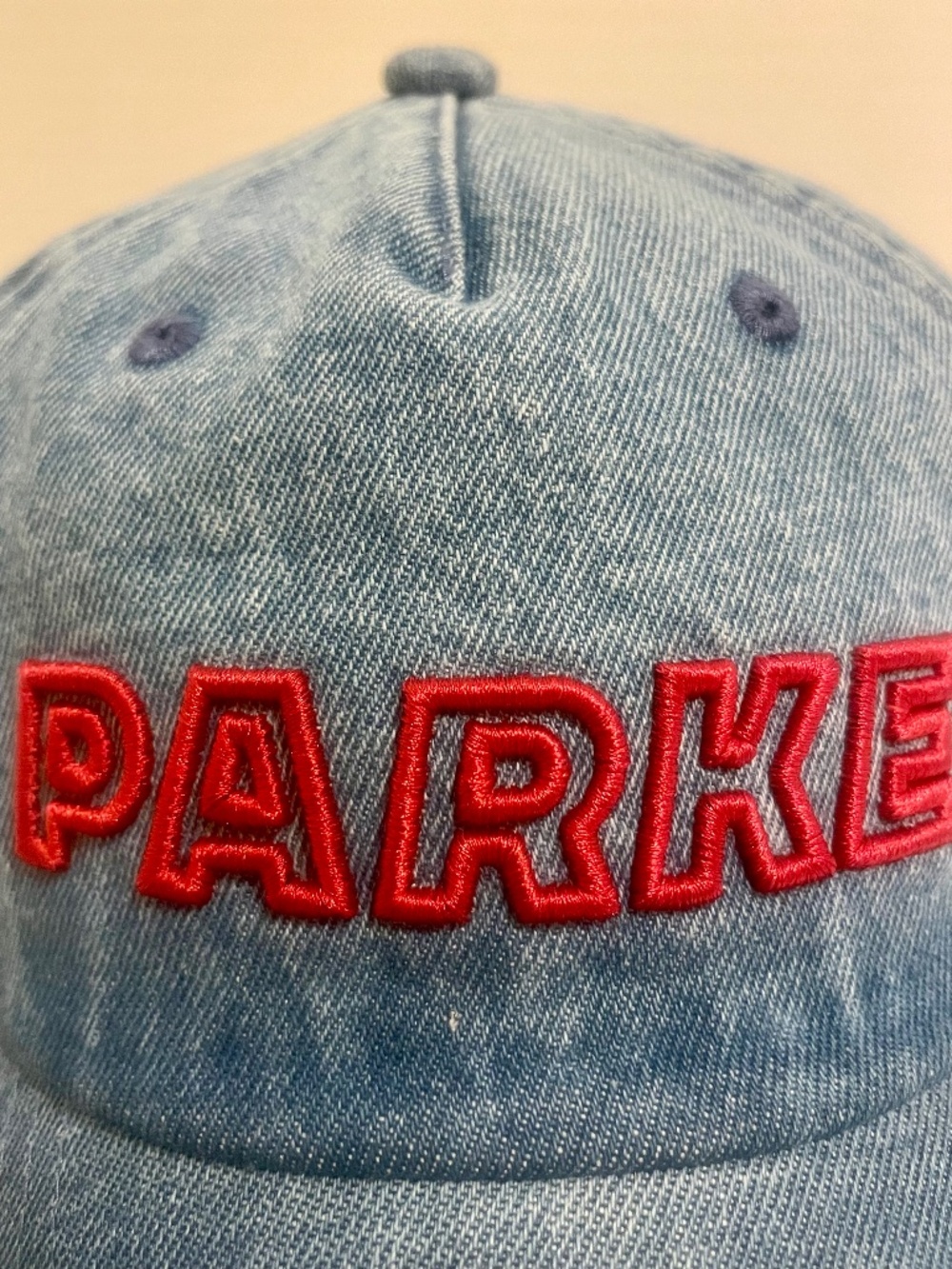 PARKE Denim Cap
